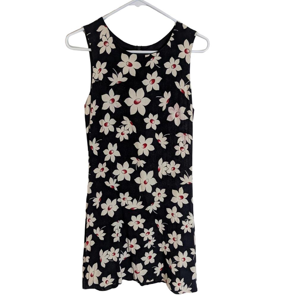 Vintage 90s Floral Sleeveless Dress - Express - Women’s Size XS